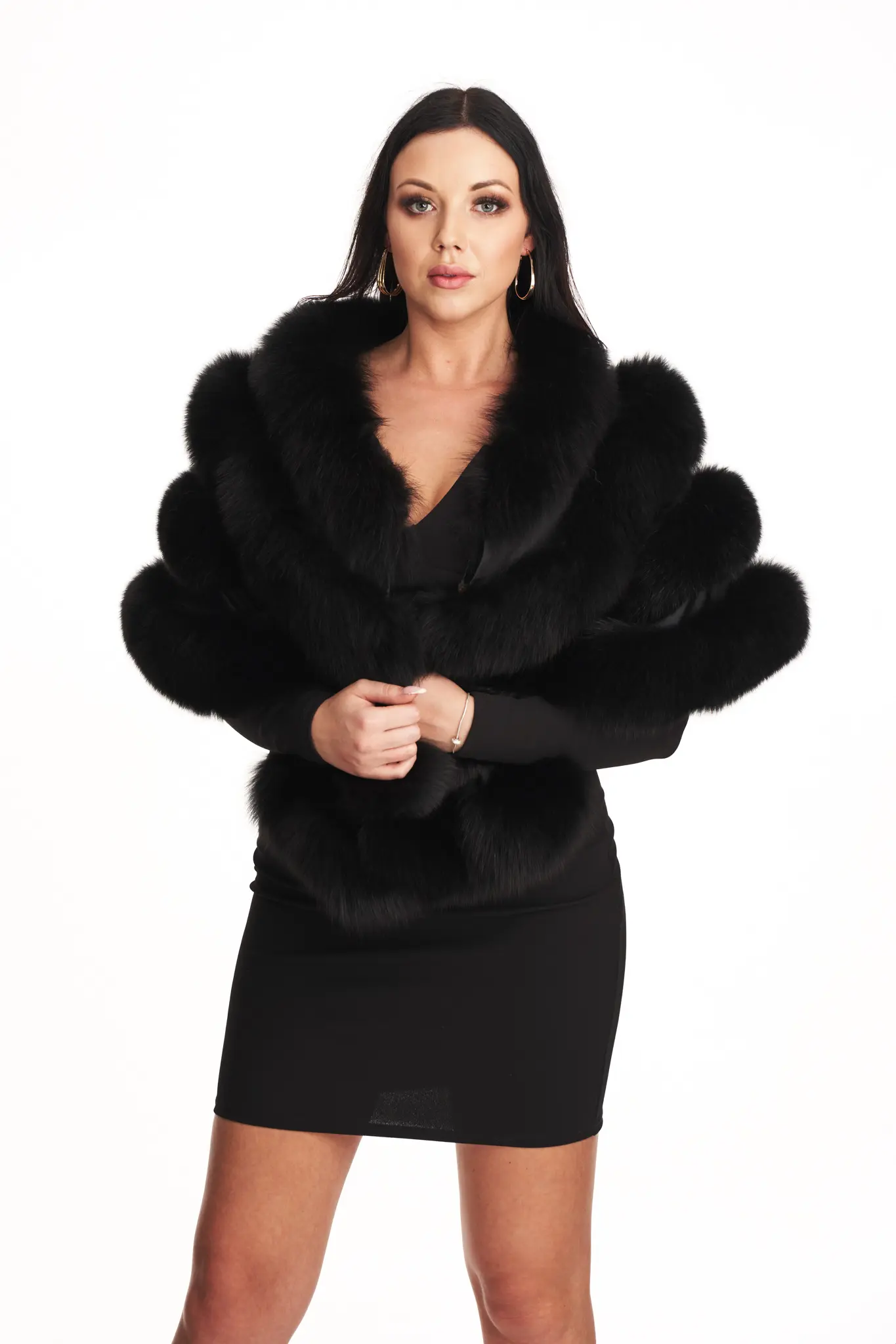 Elegante Pelzstolen