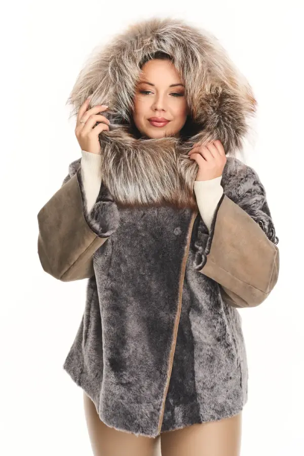 Winterparkas mit Natürlichem Pelz